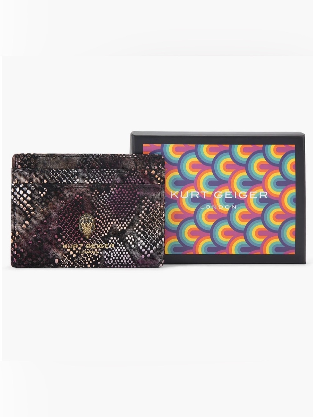 Kurt Geiger Shoreditch Leather Card Case